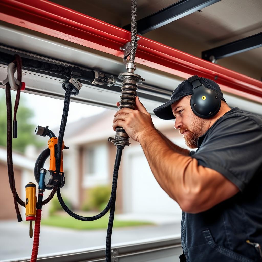 Professional garage door repair service by Painesville Garage Doors
